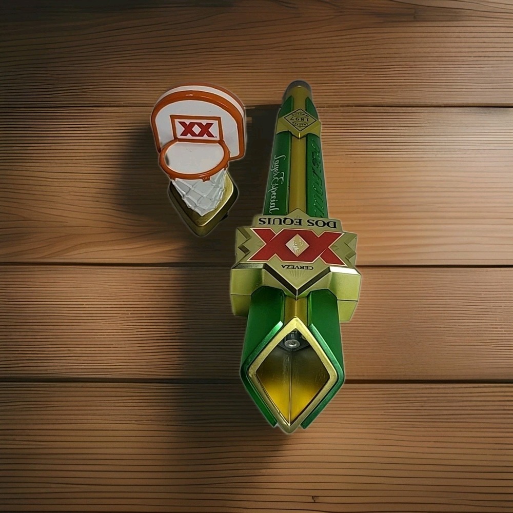 Dos Equis XX Lager Rare Basketball Hoop Draft Beer Tap 14" Handle/w Topper